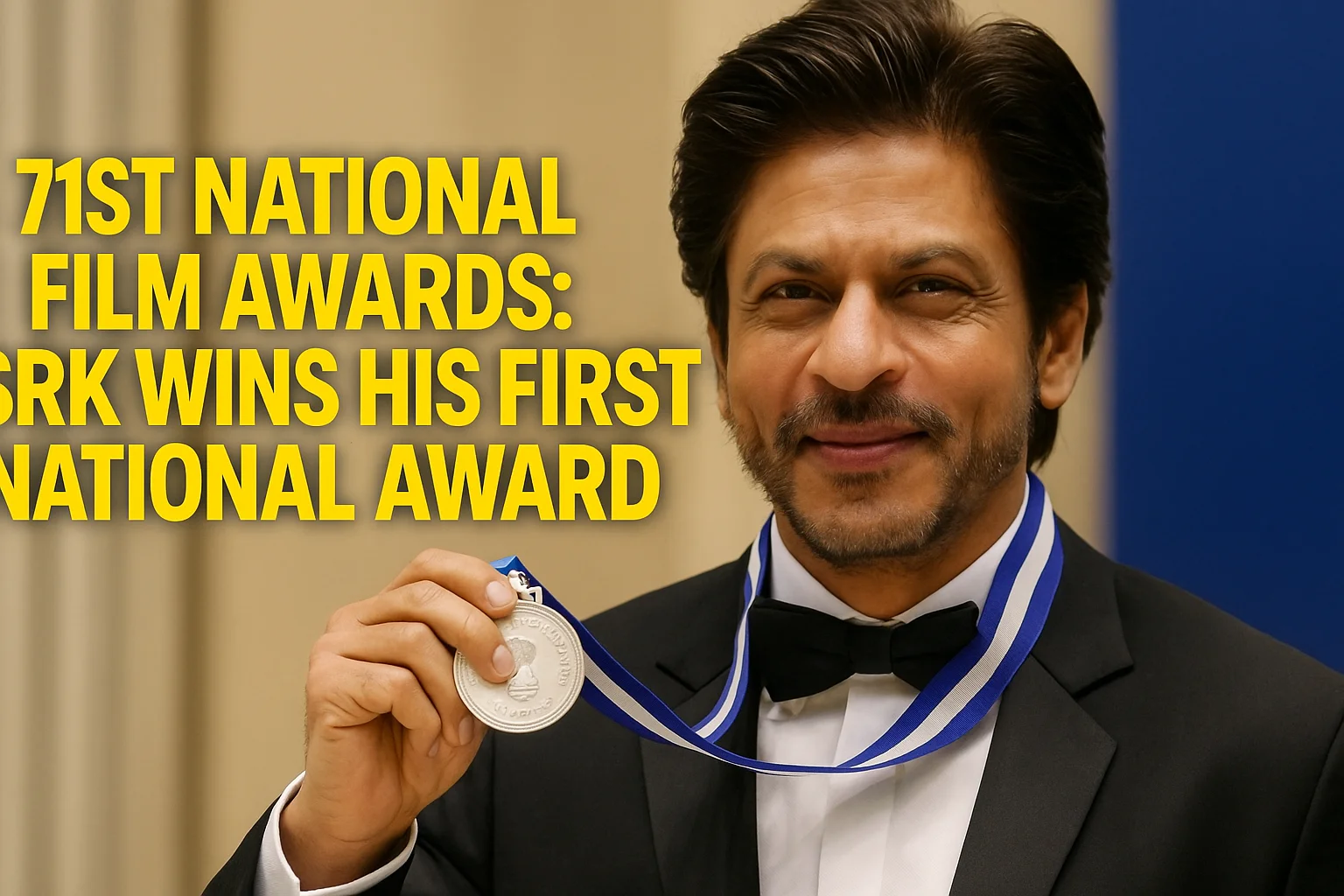 Shah Rukh Khan 71st National Film Awards 2025: SRK Finally Wins His First National Award for Jawan, Vikrant Massey Joins Him