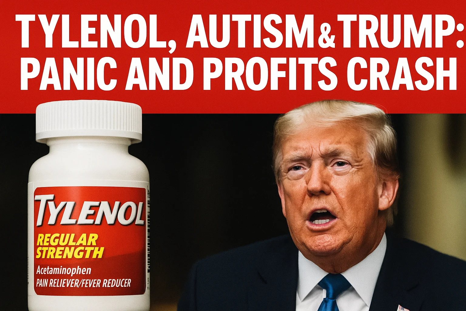 Tylenol, Autism & Trump: Panic and Profits Crash