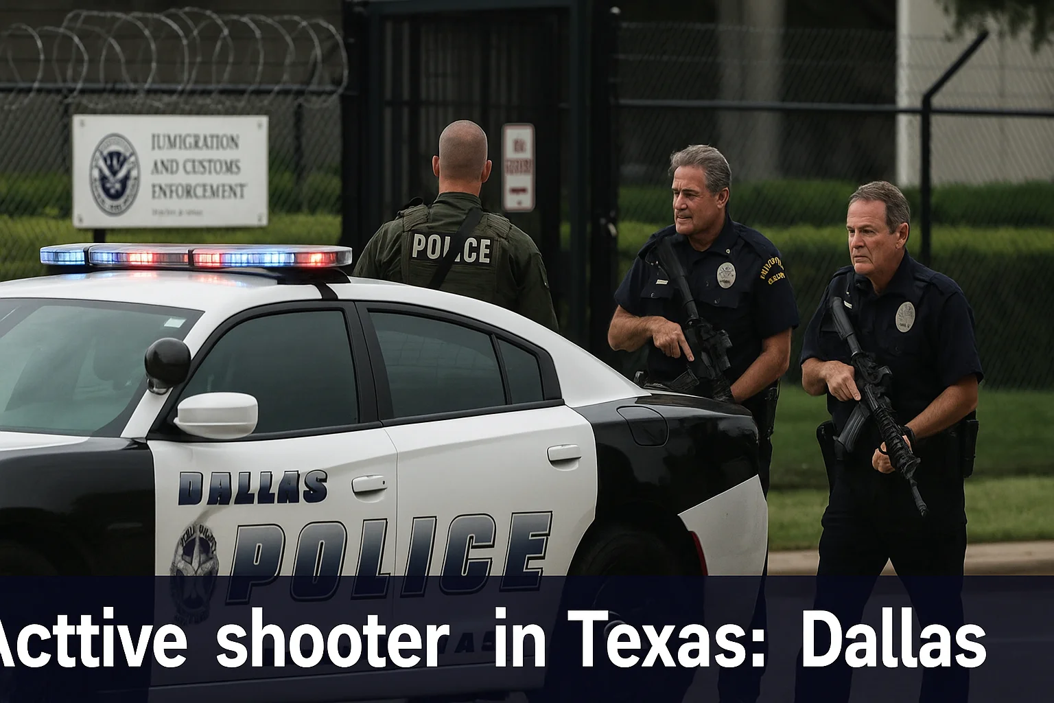 Dallas ICE Facility Shooting: Active Shooter Leaves Multiple Dead and Injured