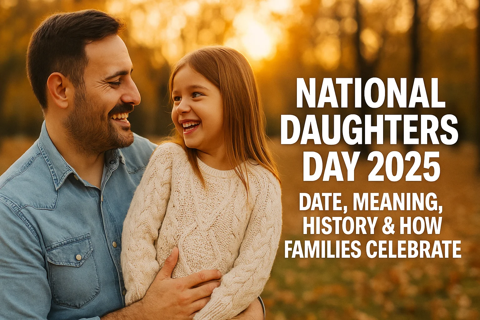 National Daughters Day 2025 – Date, Meaning, History, and How Families Celebrate