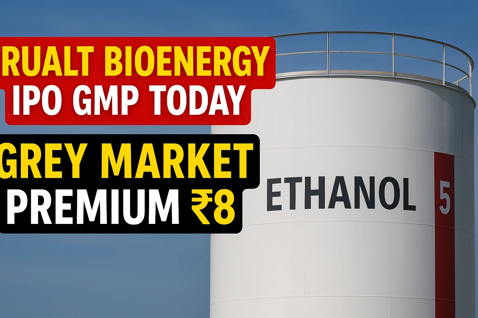 TruAlt Bioenergy IPO GMP Today: Grey Market Premium, Subscription Status & Share Price Target 2025